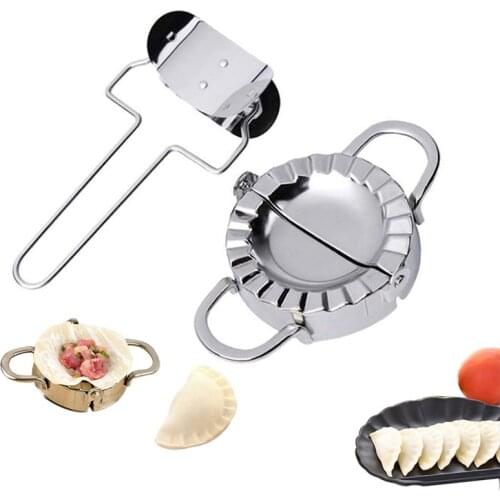 Stainless Steel Dumpling Maker Diy Jiaozi Pierogi Pie Mould Tools Creative Wrapper Cutter Bakeware Accessories Kitchen Utensils