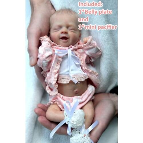 Bebe reborn kit Salia 12.5 Inches Reborn Baby Vinyl Doll Kit Unpainted Unassembled Doll Parts DIY Blank Reborn Doll Kit