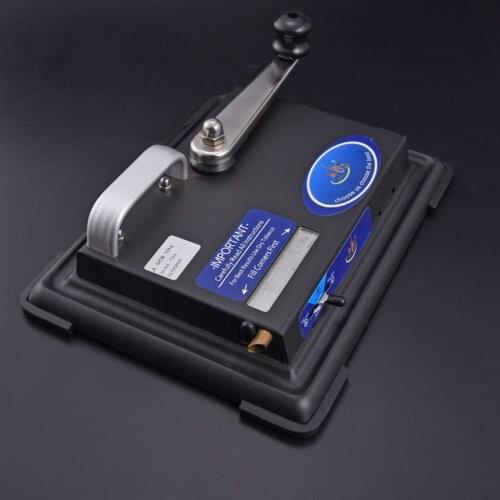 Metal Cigarette Tobacco Rolling Machine Roller Maker Hand Cigarette Rolling Machine Injector Maker DIY Handmade Smoking Pipe