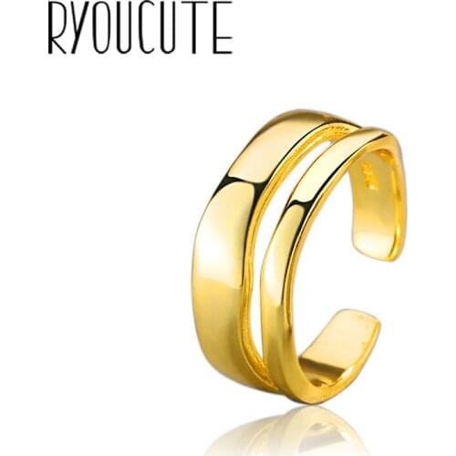 New Trendy Charm Big Chains Rings For Women Men Boho Knuckle Party Rings Punk Cocktail Jewelry Girls Gift anillos bijoux