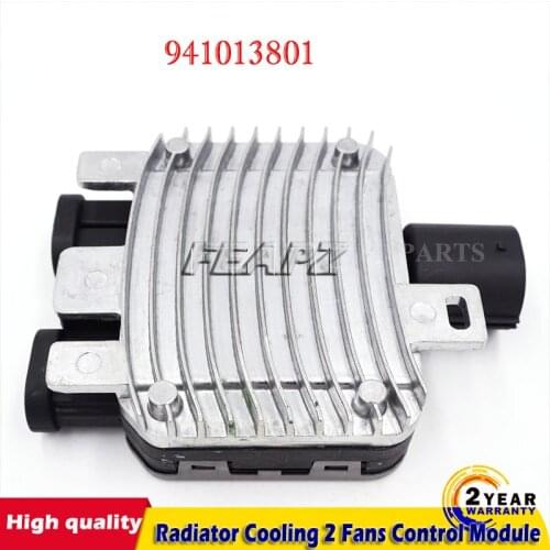 Radiator Cooling 2 Fans Control Module For Land Rover Ford Volvo 941013801 31338823 7T43-8C609-BA 7G91-9A819-AA 940009402