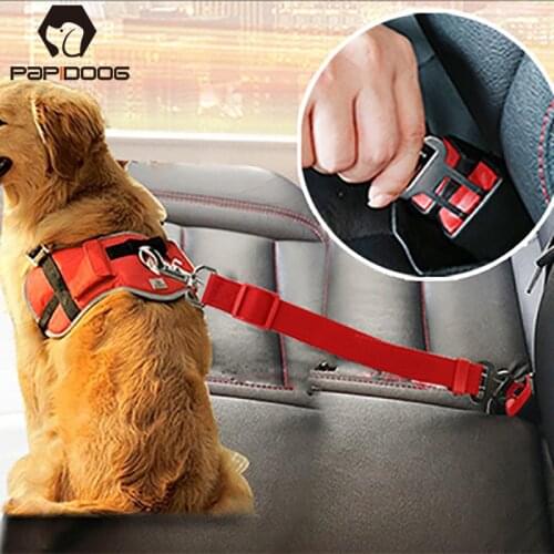 Adjustable Dog Cat Car Safety Belt Pet Dog Carrier Leash For Dogs Travel Traction Collar Harness For Dog Lead Clip Pet Product