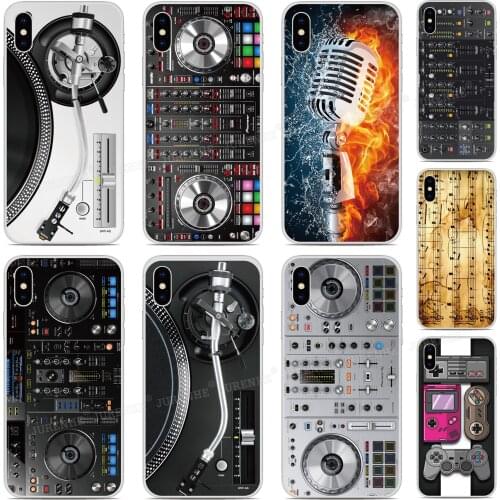 DIY Custom Photo Silicone Cover Music DJ Mixer For Vodafone Smart N11 V11 N10 V10 X9 E9 C9 N9 Lite V8 N8 E8 Prime 6 7 Phone Case
