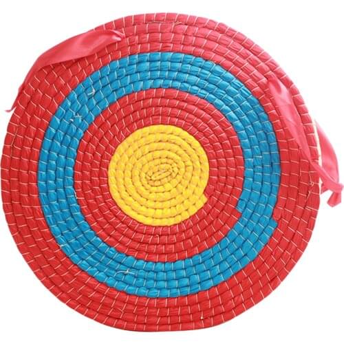 Outdoor Sports Archery Bow Shooting Straw Arrow Target 3 Layers Home Decor
