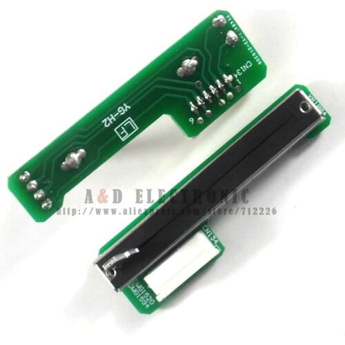 2PCS Upgrad DJM600 Ch3, Ch4 or Master Channel Fader Assembly for Pioneer DJM 600 DWG1520/3/4