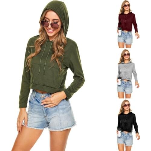 Sweatshirts Women Black Womens With A Hood Hoodies Ladies Long Sleeve Casual Hooded Pullover Clothes Sweatshirt