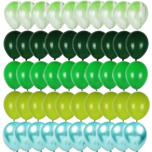 50pcs Balloons Set Jungle Wild Animal Party Wedding Birthday Party Baby Shower Balloon Decor Accessories Kids Air Globos