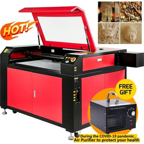 900x600mm 100W USB Laser Engraving Ruida Cut Machine Machine Wood Metal Plywood Acrylic (Freight Not Included) Free Air Purifie