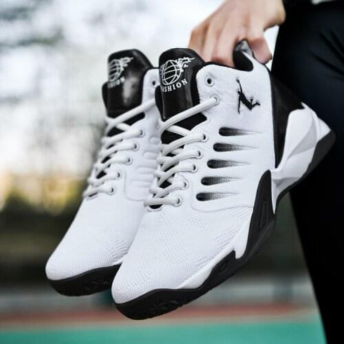 Men Basketball Sneakers Breathable Cushioning Non-Slip Wearable Sports Shoes Gym Training Athletic Basketball Shoes For Women