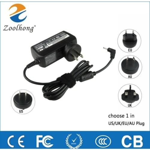 12V 3.33A 40W laptop AC power adapter charger for Samsung Smart PC 500T XE300TZC XE300TZCI XE700T1C Pro 700T 2.5mm * 0.7mm