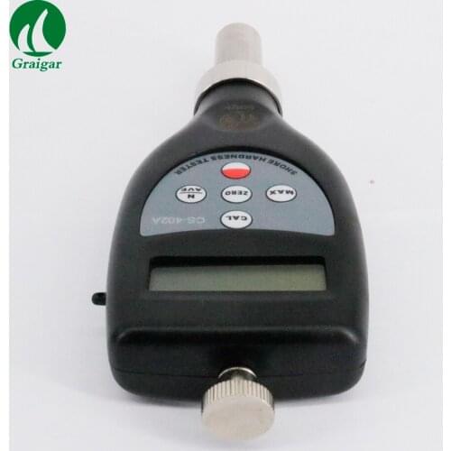 CS-402A Shore A Hardness Tester Type A 10~90 HA Rubber,Elastomers Leather and Similar Materials for Durometer Test Block Kit