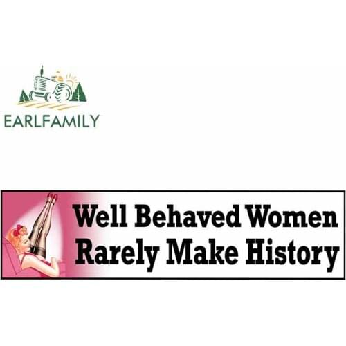 EARLFAMILY 13cm x 3.9cm For Sign Graffiti Car Stickers Personality Creative Decals Retro Vinyl Material Motorcycle Scratch-Proof