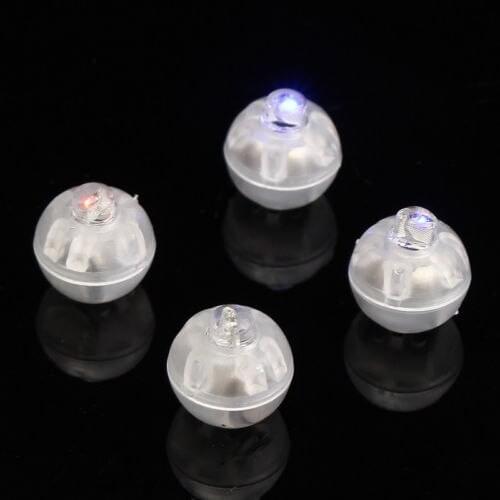 Hot-selling led glowing balloon lights Colorful flash small ball balloon lights outdoor party decorated with snowflake lights