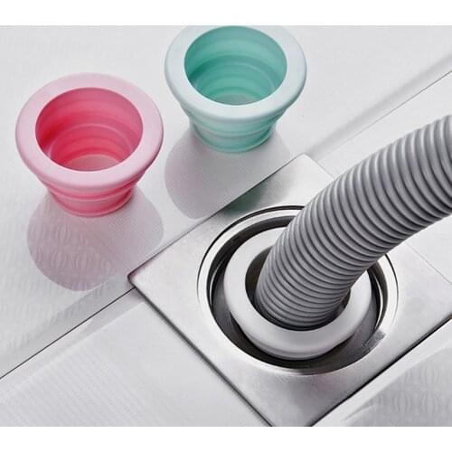 Cap Seal Stopper Seal Ring Abrasion Resistant Anti Pest TPR Snap-on Gasket Blanking End Cap Kitchen Sealing Plug Washing Machine