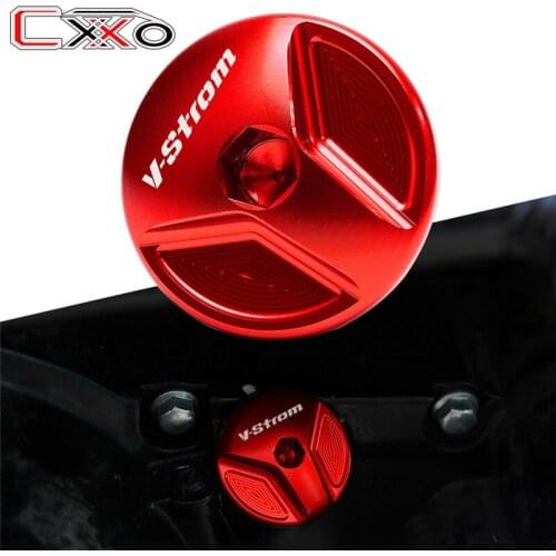 Motorcycle Oil Filler Cap Engine plug Cover For Suzuki V-Strom 650 1000 1050 1050XT VStrom 250 DL250 2017-2021 DL650 DL1000