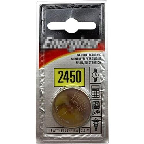 5PCS CR2450 for SUUNTO Watch Car Key Remote Control Battery DL2450 ECR2450 3V Lithium Battery for Energizer