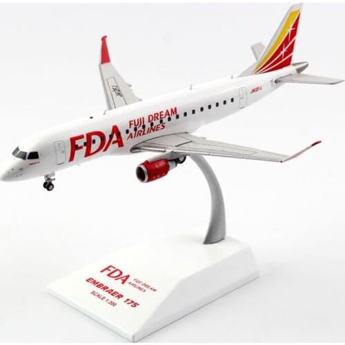 1:200 Scale Embraer Airways E170 Airlines Model with Base Alloy Aircraft For Collectible Souvenir Show Gift Toys
