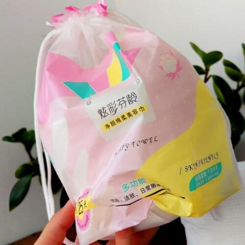 Fenling Cotton Soft Roll Disposable Face Cloth Makeup Cleansing Make-up Removing Tissue