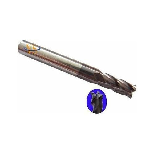 New 5pcs HRC55 4flute 1mm x4x50MM Coat Carbide End millng CNC Milling