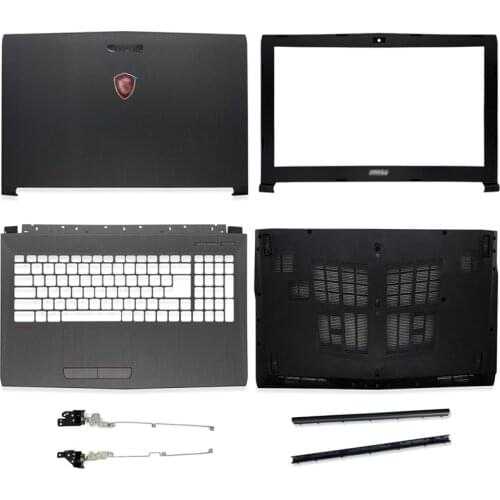 New For MSI GP62 6QG GV62 GL62 6QF MS-16J9 16J5 16J3 GP62MVR GL62M Laptop LCD Back Cover/Front Bezel/Hinges/Palmrest/Bottom Case