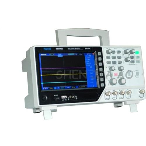 Desktop oscilloscope DSO4102C 2 channel digital oscilloscope 100 MHZ bandwidth Arbitrary/functional waveform generator 110/220V