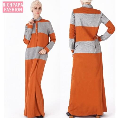 Casual Kaftan Abaya Dubai Islam Hijab Muslim Dress Abayas For Women Jilbab Caftan Robe Tesettur Elbise Turkish Islamic Clothing