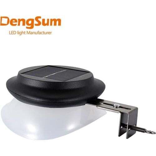 [DENGSUM] 9 LED UFO Solar Street Lights Home Outdoor Lighting Garden Fence Bar Lights LED Garden Lights