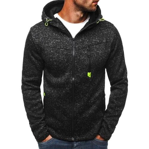 Sport Autumn Men Jacket Coat Winter Warm Thickened Jacket Men Zipper Sweatshirt Hoodies Coat