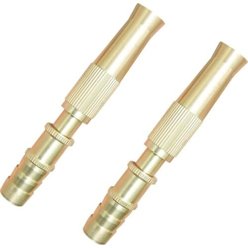 Sprinkler Water Guns Lawn Copper Watering Flower Yellow Car Wash Adjustable Garden Hose Nozzle