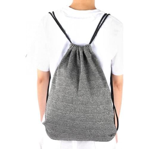 Anti-theft Bag PE Grade Anti Theft Cut Proof Drawstring Bag Portable Travel Safety Backpack Waterproof Short Trip Chest Bag