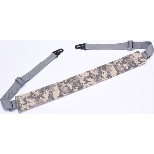 Outdoor Tactical Strap Rope 2-point Mission Safety Rope Shooting Hunting Multifunctional Accessories CS Field Diagonal Strap