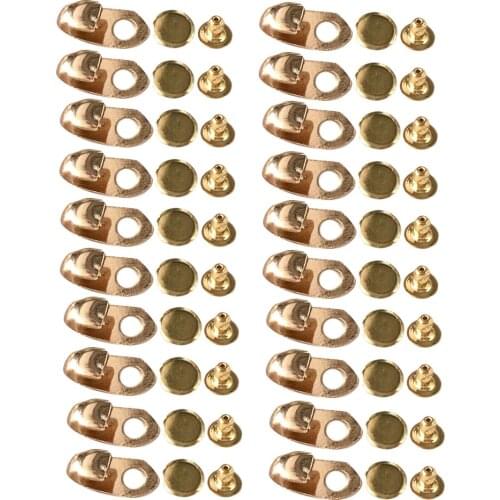 20 Sets Climbing Shoes Buckles Shoelace Buckle Connector Fasteners