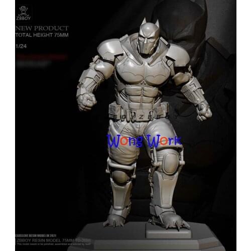 Wong Work Unpainted Resin 1/24 75mmH Unassembled Garage Kits GK Model Kit Figure TD-2698