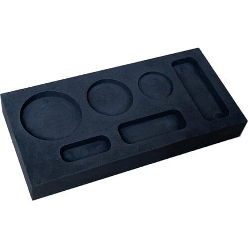 High Purity Graphite Ingot Mold,Jewelry Gold Silver Alloy Torch Melting Casting Mould, Corrosion Resistance