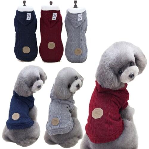 Winter Autumn Dog Coat Jacket Puppy Winter Warm Sweater Pet Clothes Small Dog Warm Sweater Clothes Coat Jacket Apparel