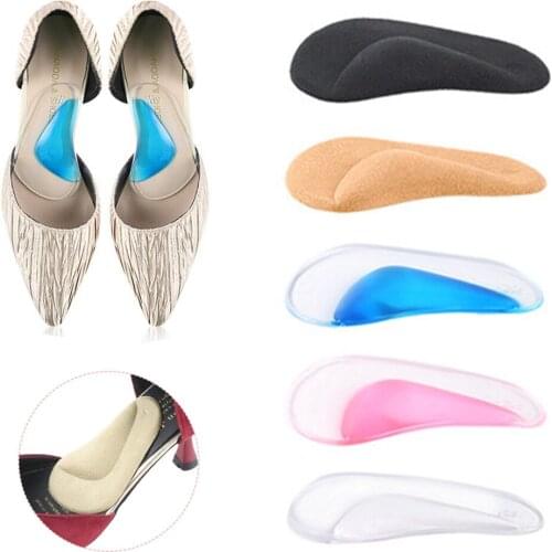 1Pair Silicone Flatfoot Corrector Arch Orthotic Support Insole Professional Foot Plate Shoe Cushion Insert Insoles Pad Foot Care