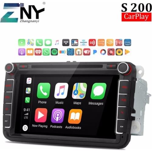 8" Android Car DVD GPS For T5 Transporter Polo Golf Passat Eos Rabbit Scirocco Tiguan Altea Leon Toledo Fabia Yeti Carplay