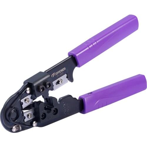 8P 8C Network Crimping Plier Ethernet Cable Connector Press Tools RJ45 Modular Plug Crimper