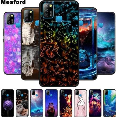 For Infinix Smart 5 Case Soft Silicone Cool Cartoon Case For Infinix Smart5 back Cover X657 X657C TPU Phone Fundas Shells