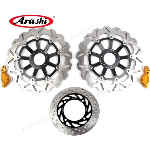 ARASHI VTEC400 1999-2015 Brake Disc For HONDA CB 400 VTEC 1999 2000 2001 2002 2003 2004 2005 2006 CB400 Front Rear Brake Rotor