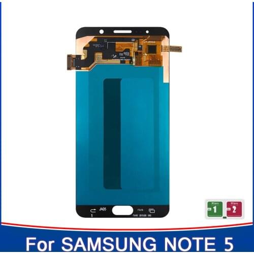 Test SUPER AMOLED LCD for SAMSUNG Galaxy Note 5 Display LCD Touch Screen Digitizer for SAMSUNG Note 5 N920A N9200 SM-N920 N920C