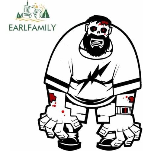 EARLFAMILY 13cm x 10.3cm Zombie Dad Male Father Creative Sticker Vinyl Car Stickers Fashion Car Accessories Custom Printing