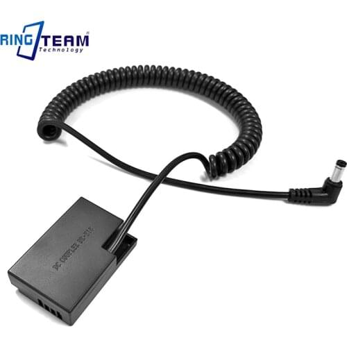 DC 5.5X2.1mm LP-E17 ACK-E18 DR-E18 DC Coupler for Canon Camera EOS RP 77D 200D 250D 800D T6s 760D T6i T7i 750D Kiss 8000D x8i