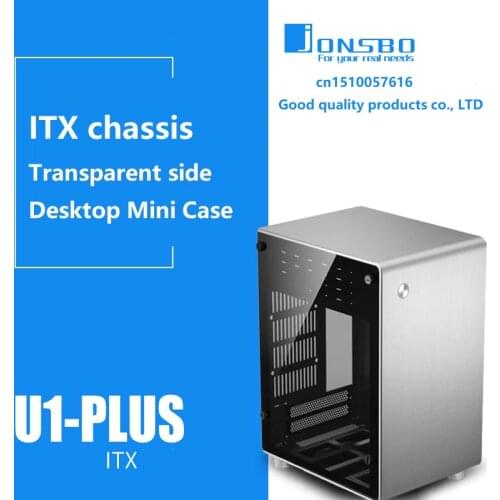 ITX Chassis Jonsbo U1 PLUS Mini-ITX Side through Aluminum Computer case