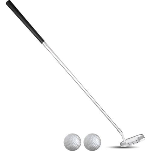 Golf Club Putter Zinc Alloy Handle Rubber Golf Putter Detachable Beginner Practice Putter Adults Indoor Outdoor Golf Accessories