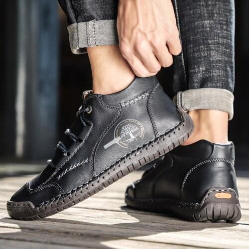 Casual Shoes Sports Casual Shoes Man Mens Leather For Men Sport Mens Causal 2020 New Breathable Fashion Sneakers Spring