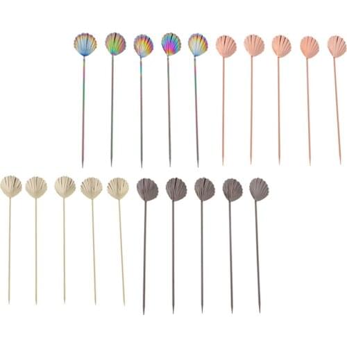 MagiDeal Buffet Cupcake Fruit Fork Cake Dessert Salad Sticks Food Drinks Picks for Party Supplies Tableware Serveware