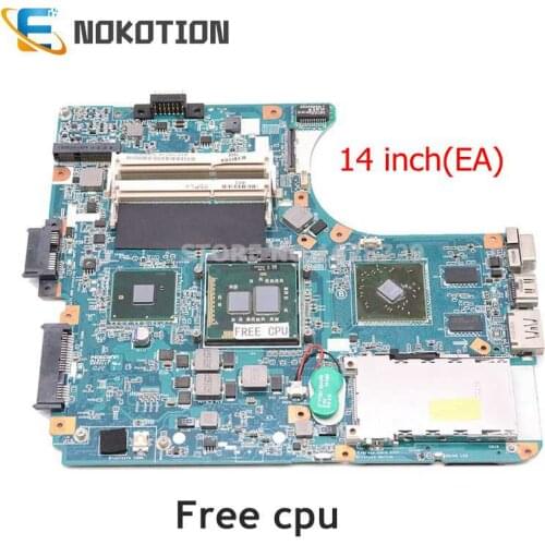 NOKOTION A1771571A MBX-224 Laptop Motherboard For Sony VAIO VPCEA VPCEA290X 14 M960 1P-009CJ01-8011 MAIN BOARD free cpu