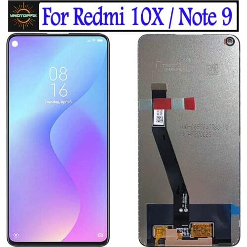 6.53" For Xiaomi Redmi Note 9 LCD Display Touch Screen Digitizer For Redmi 10x lcd M2003J15SC M2003J15SG M2003J15SS Replacement