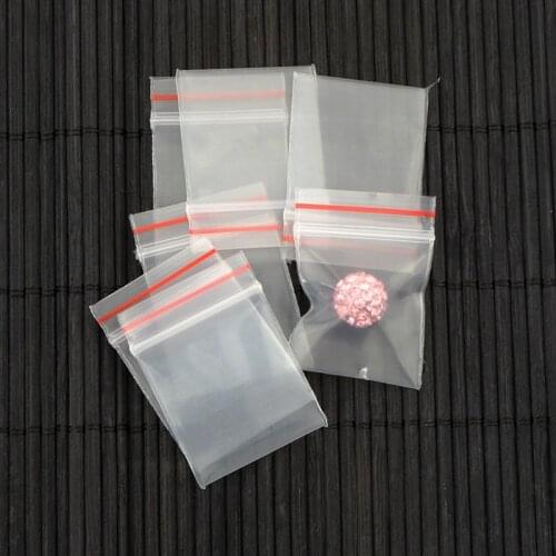 Plastic Storage Bags 300pcs 3x3.5cm Plastic PE Zip lock Self Sealing Protect Gift Jewelry Pill Button Packaging Bag